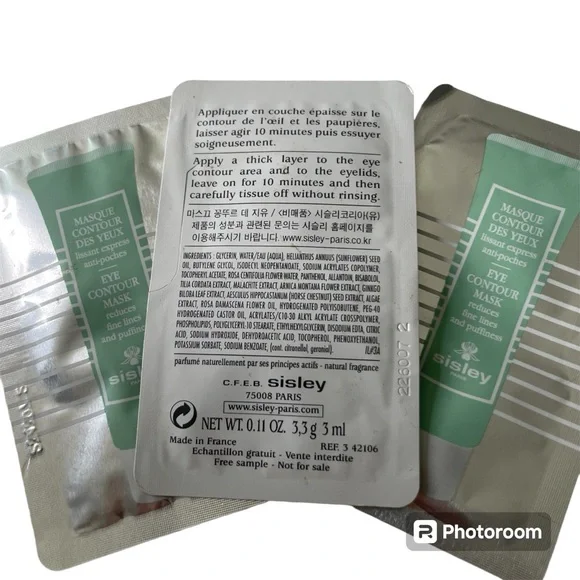 NEW Sisley Eye Contour Mask Set of 3 - Picture 2 of 2